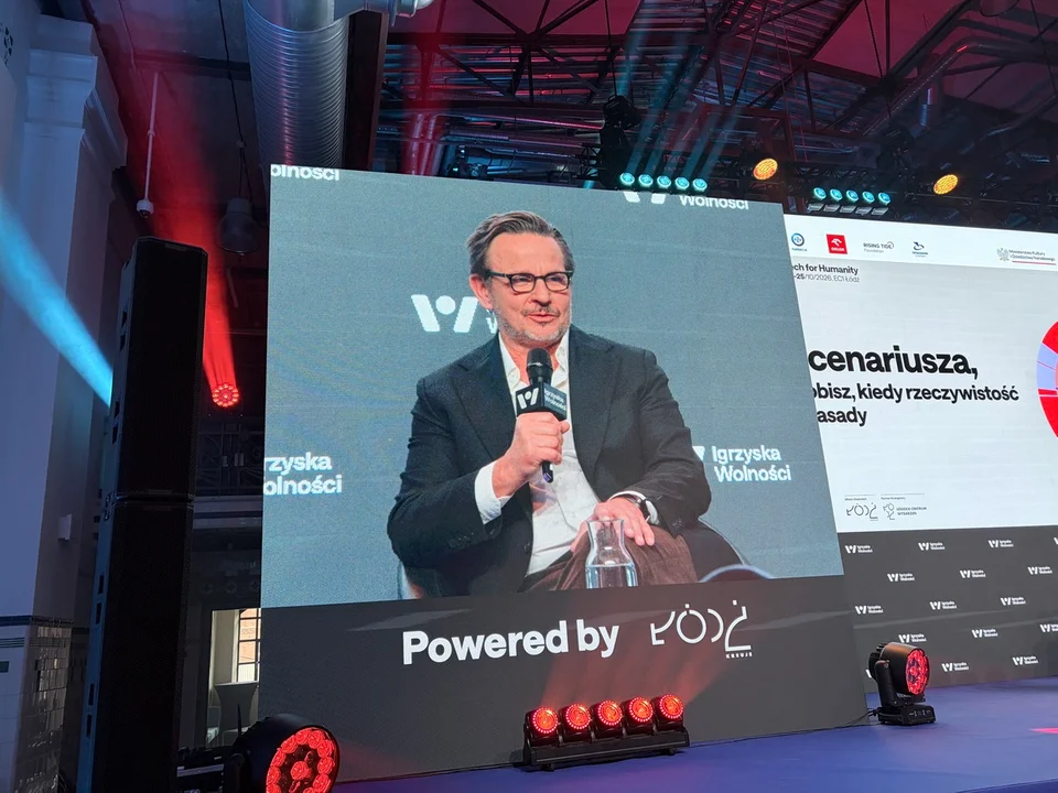 Cezary Pazura na Igrzyskach Wolności w Łodzi