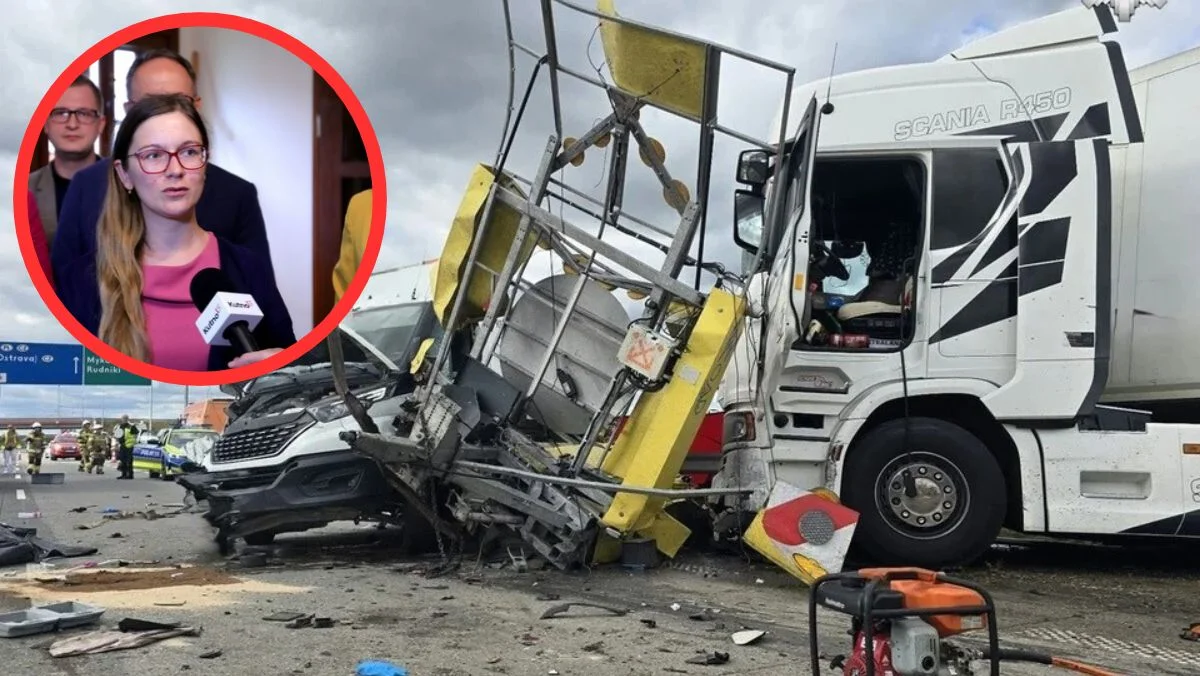 Jest odpowiedź na pytania posłanki Matysiak po wypadku na A1