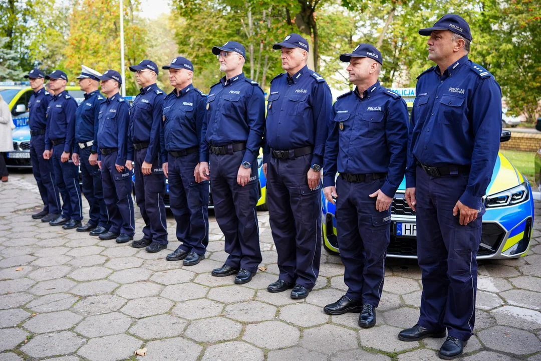 Nowe samochody dla policji w woj. łódzkim