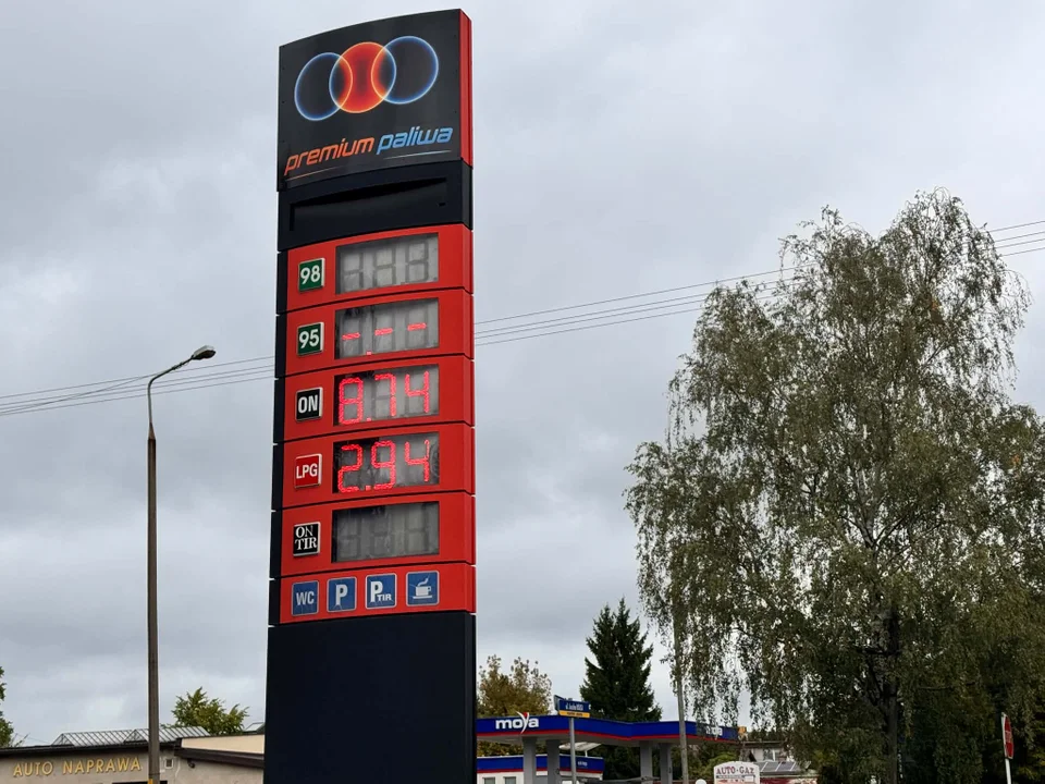 Ceny na stacjach w Łodzi i Zgierzu