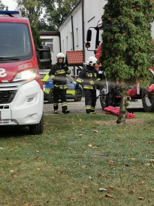 Atak w ZSP nr 1 w Łowiczu - ćwiczenia