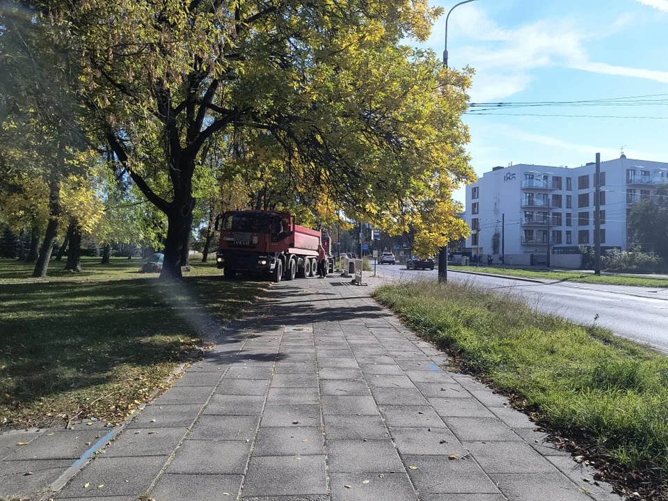 Droga rowerowa na Pomorskiej