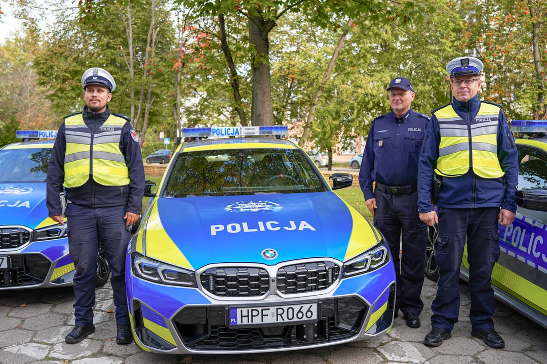 Nowe samochody dla policji w woj. łódzkim